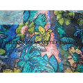 100% Polyester Graffiti Printed Chiffon Fabric